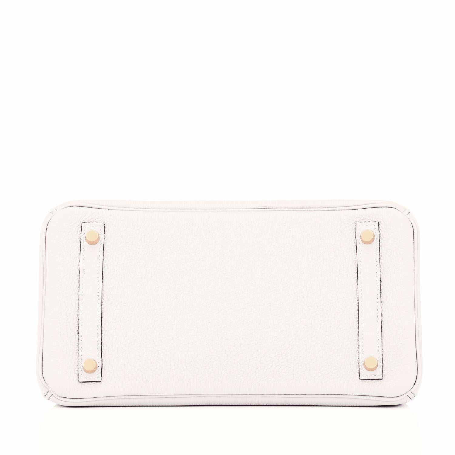 Hermes Birkin 30 Craie Togo Chalk Off White Gold Hardware Bag Y Stamp, 2020 1