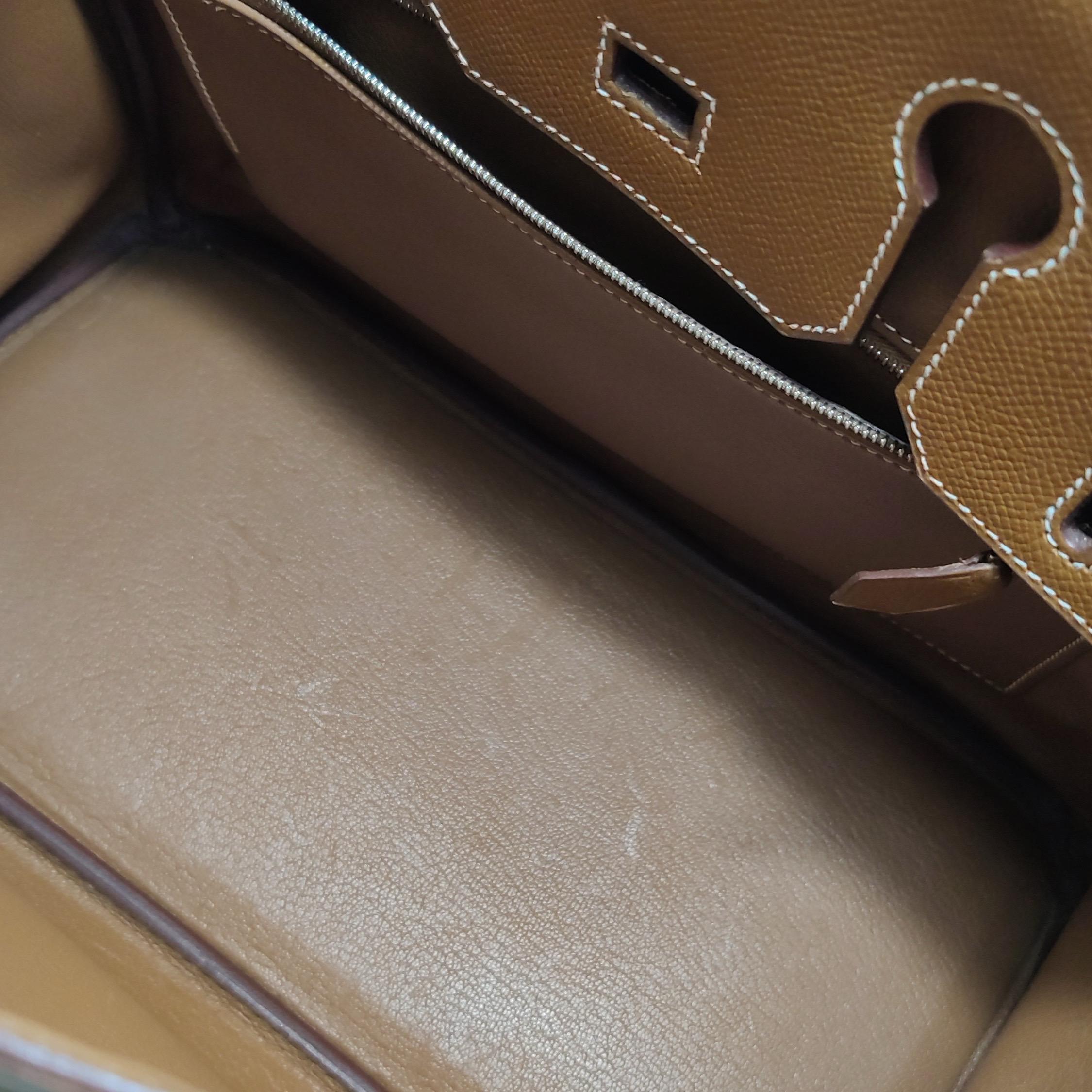 Hermes Birkin 30 Epsom Leather 37 Gold Gold Hardware 2009 2