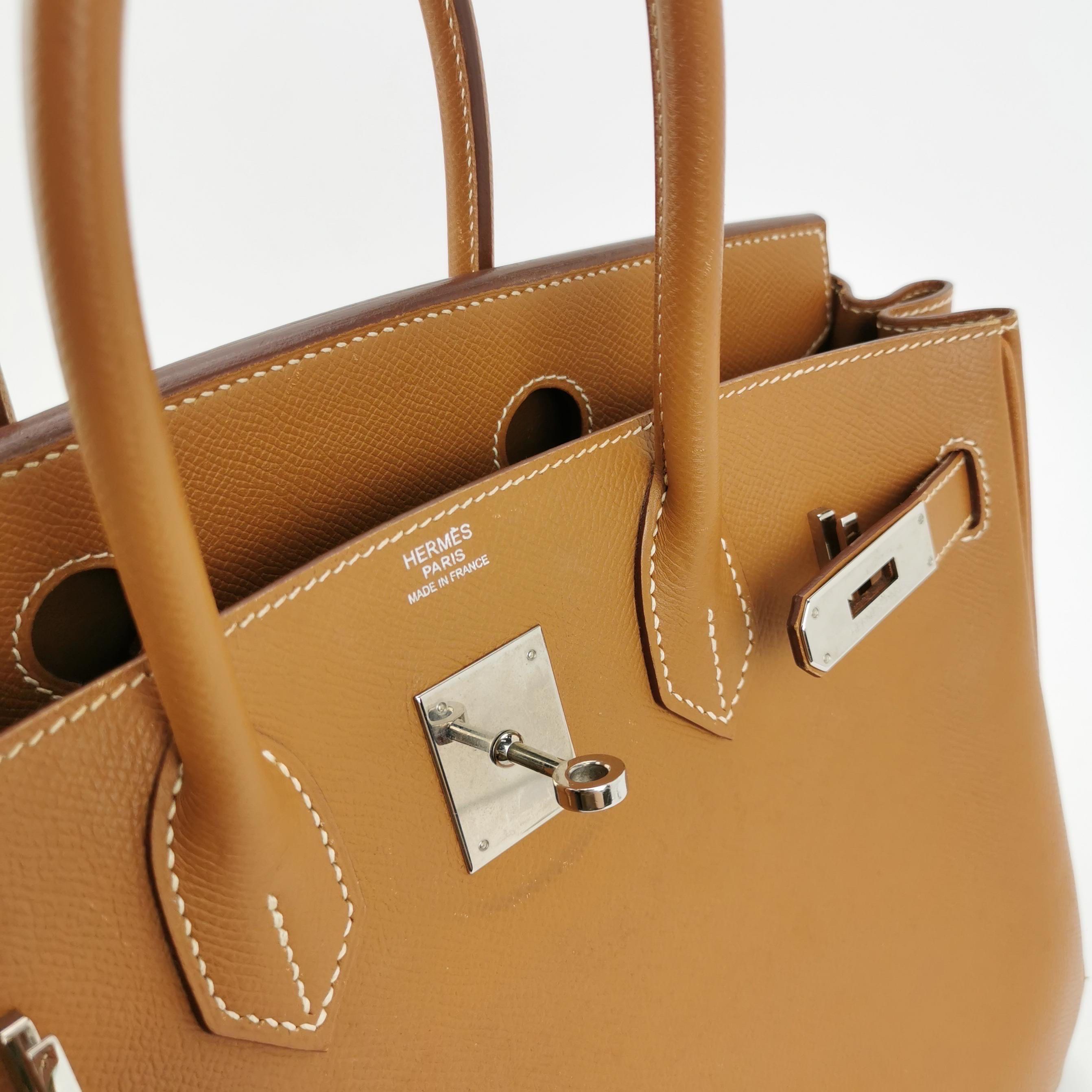 Hermes Birkin 30 Epsom Leather 37 Gold Gold Hardware 2009 3
