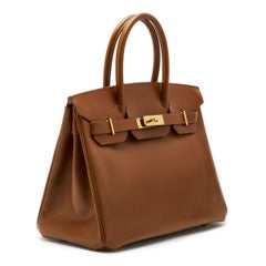 Hermès Birkin 30 Fauve G Stamp