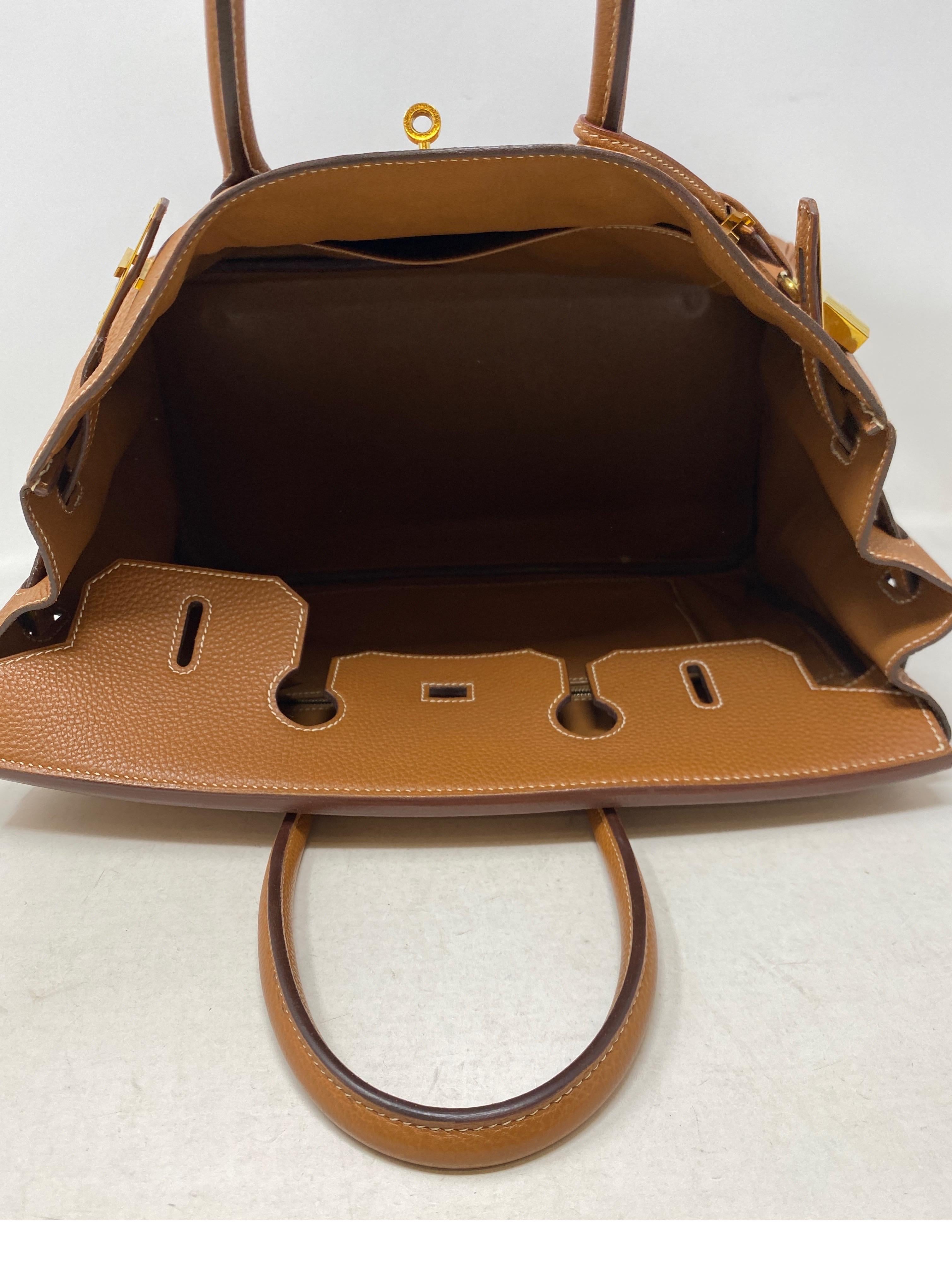 Hermes Birkin 30 Gold Bag 3