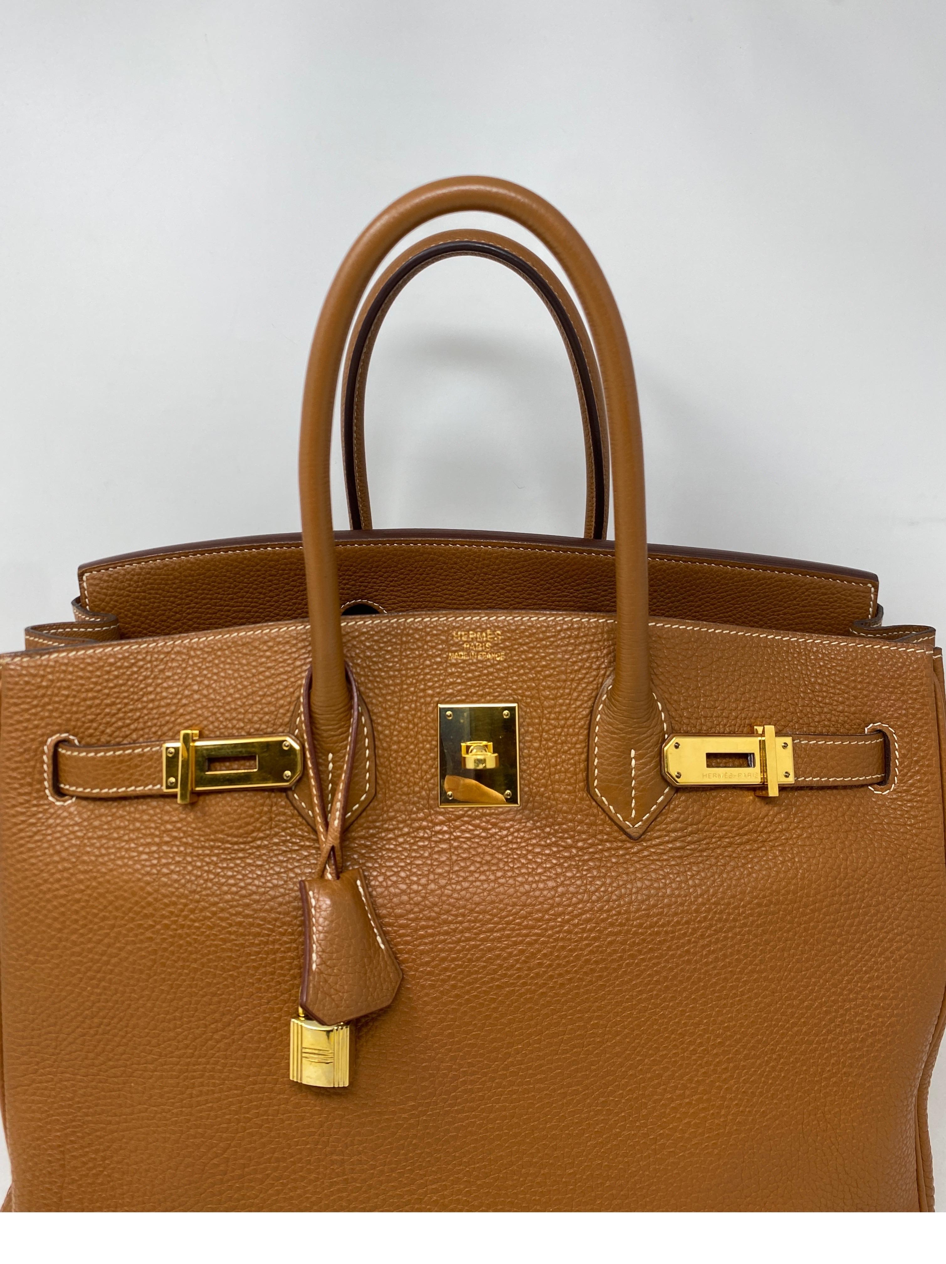 Hermes Birkin 30 Gold Bag 7