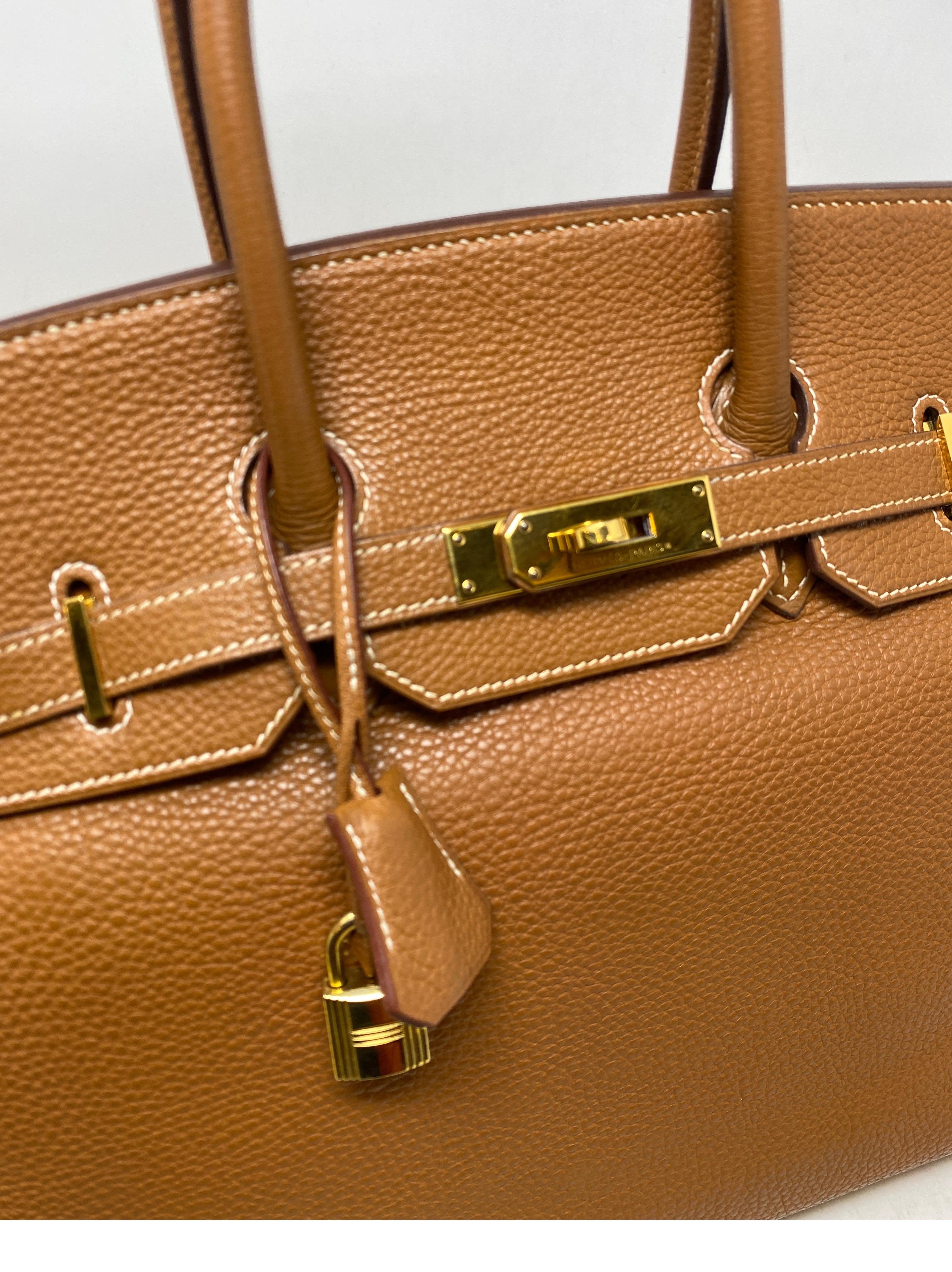 Hermes Birkin 30 Gold Bag 9