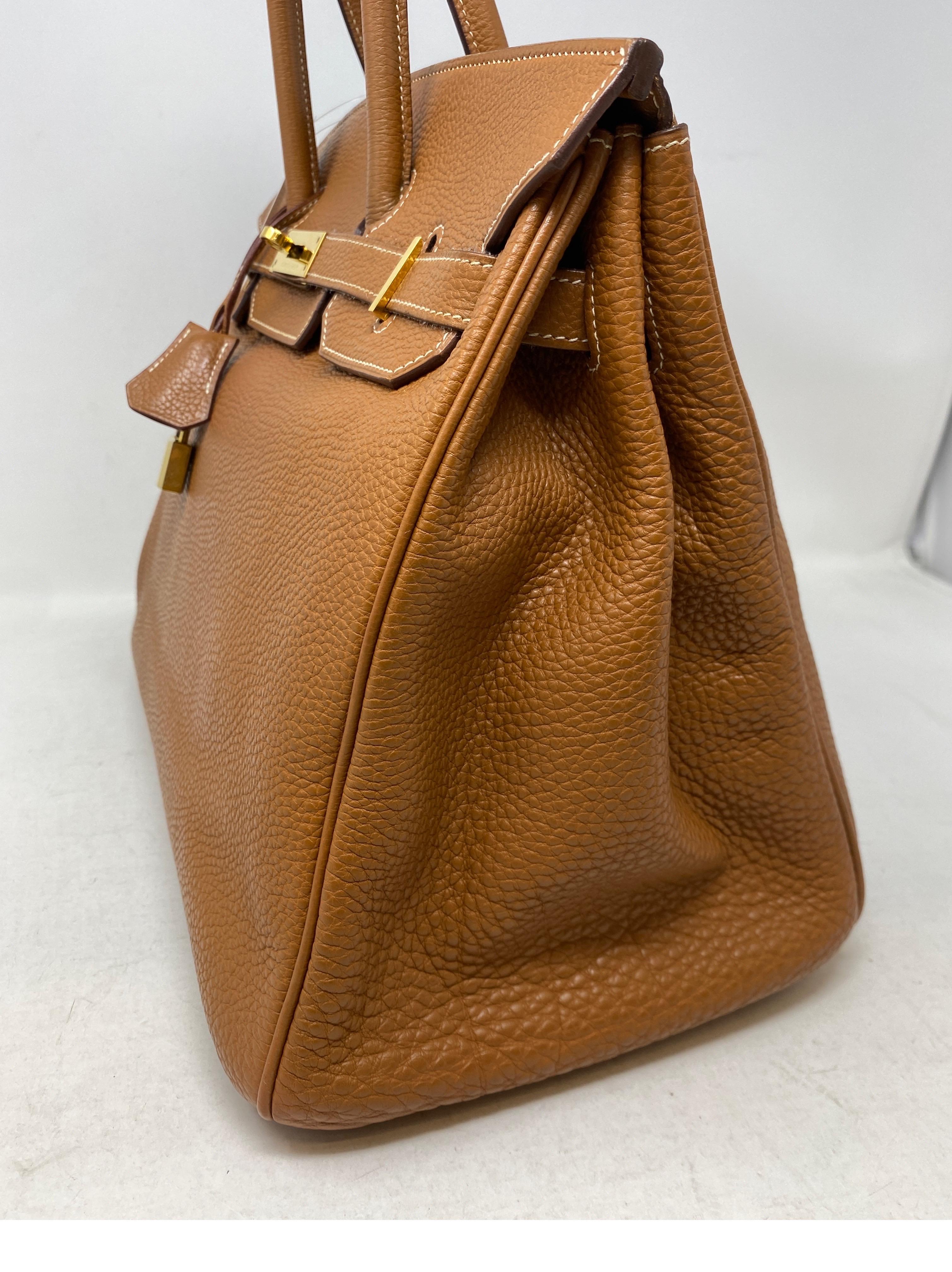 Hermes Birkin 30 Gold Bag 12
