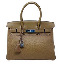 Hermès Birkin 30 Gold Bag