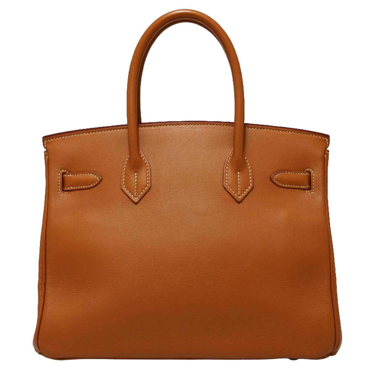 Hermès Birkin 30 in pelle oro swift In condizioni ottime in vendita a Paris, FR