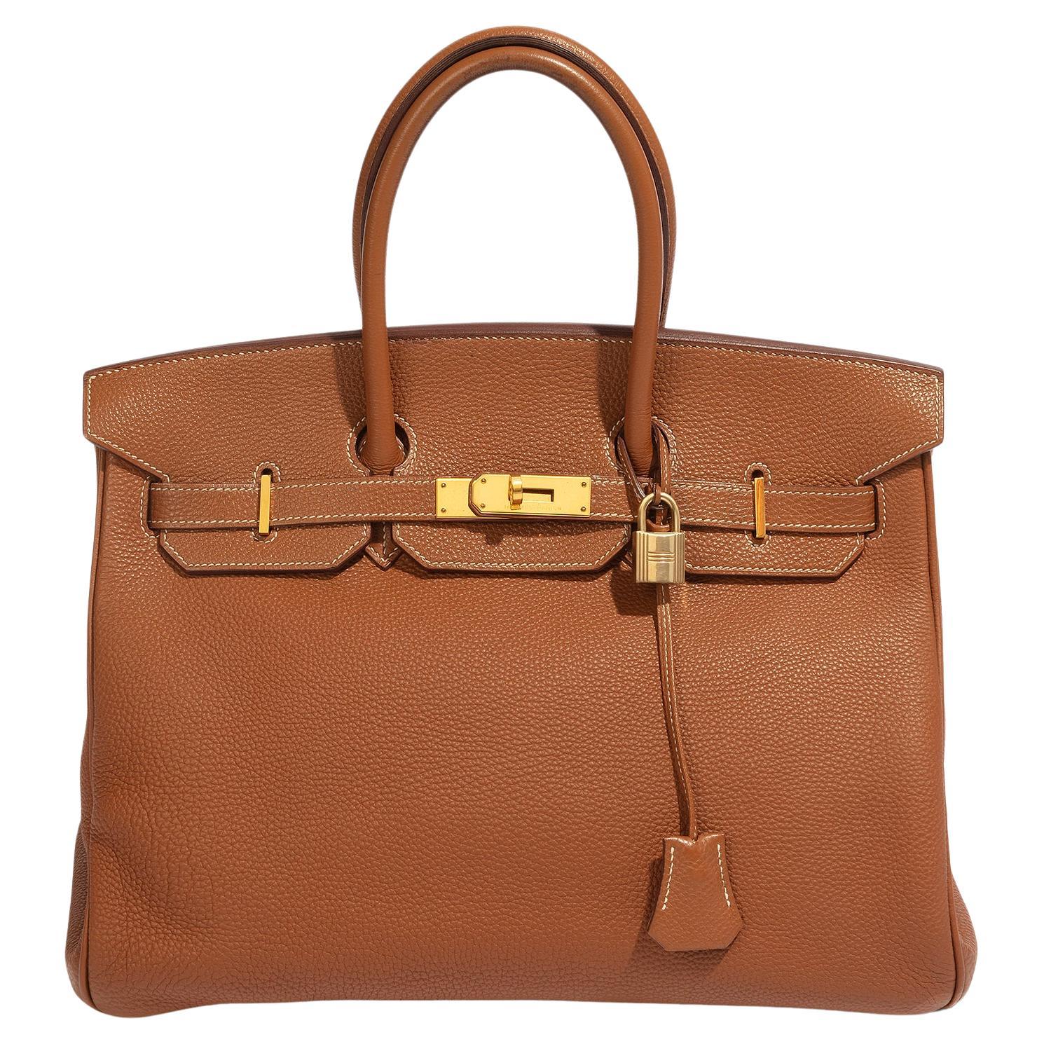 Hermès Birkin 35 Or GHW en vente