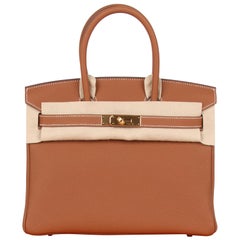 Hermes Birkin 30 Gold - gold hardware 2018