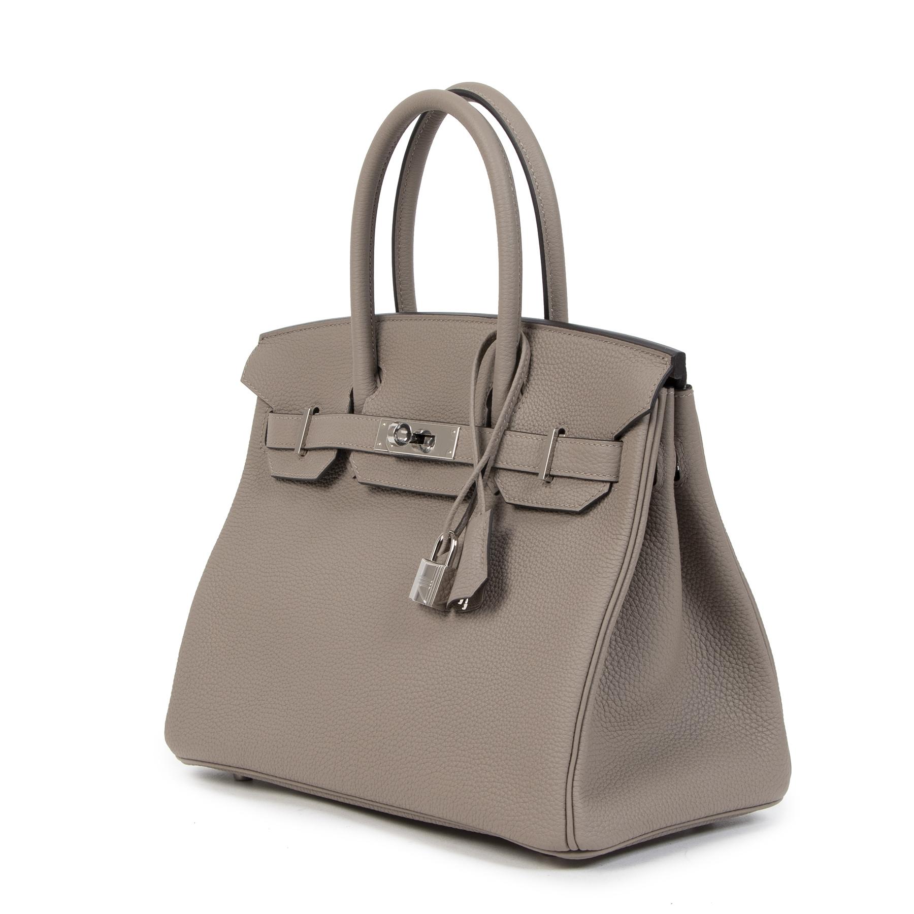 Women's Hermès Birkin 30 Gris Asphalte PHW 