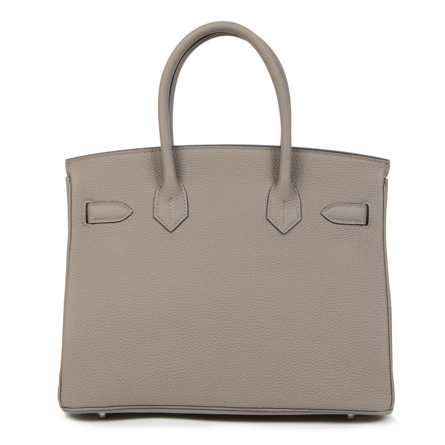Hermès Birkin 30 Gris Asphalte PHW 1