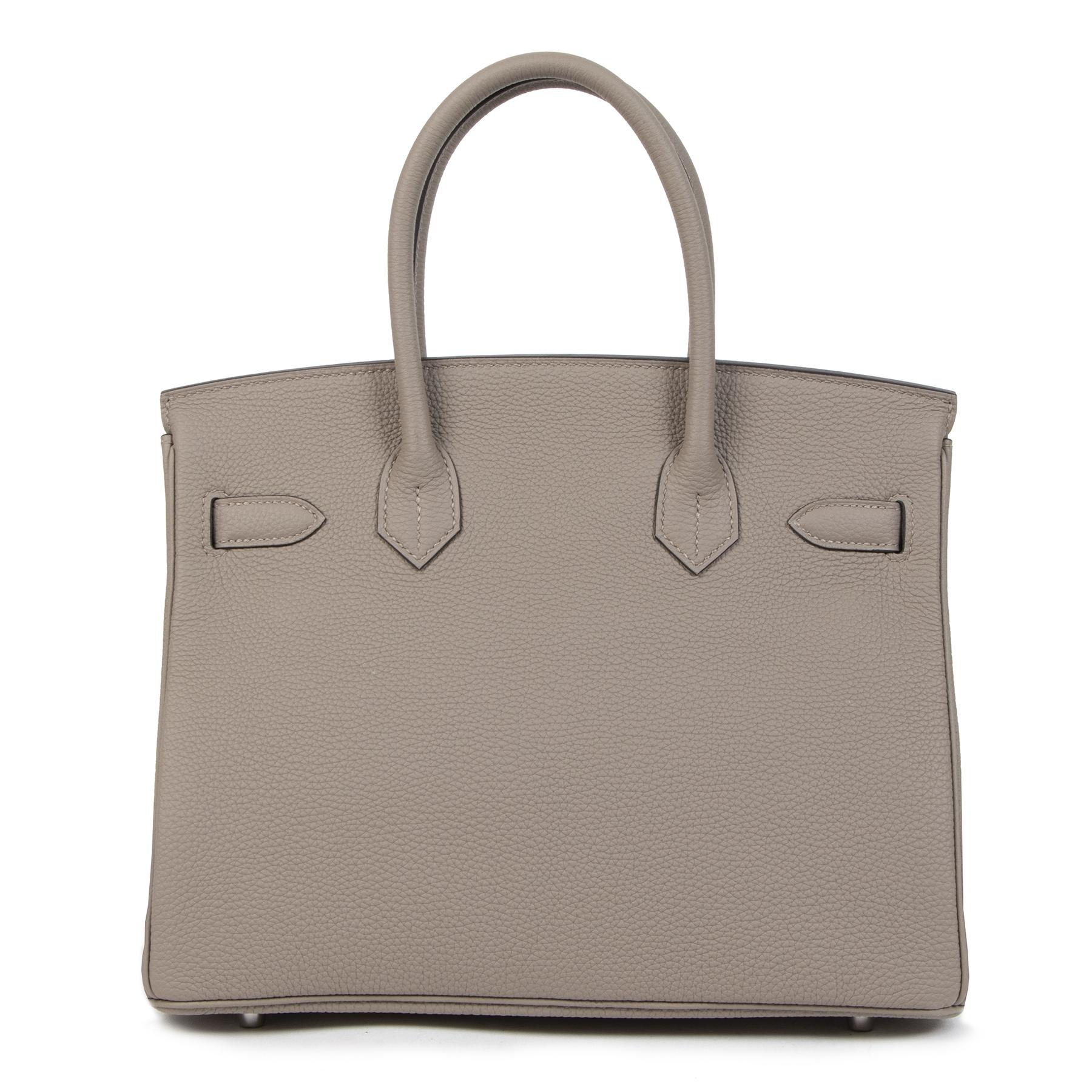 Hermès Birkin 30 Gris Asphalte PHW  1