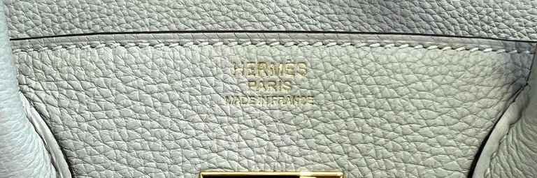 Hermes Gris Neve Togo Birkin 30 PHW – Consign of the Times ™