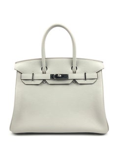 Hermès Birkin 30 Gris Perle Pearl Gray Palladium Hardware 2018