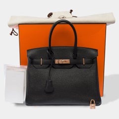 Hermès Birkin 30 Handbag Black