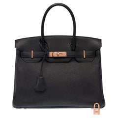 Hermès Birkin 30 Handbag Black