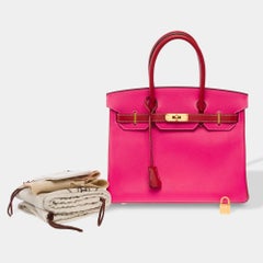 Hermès Birkin 30 Handbag Pink