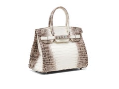 Hermès Birkin 30 Himalaya Krokodil Niloticus Palladium Hardware