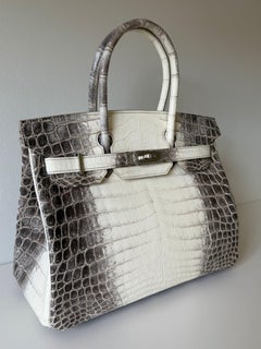 Hermès Birkin 30 Himalaya Crocodile Niloticus Palladium Hardware
