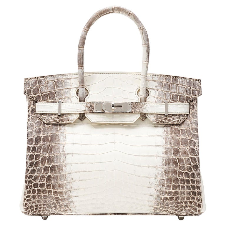 Hermès Birkin 30 Himalaya Crocodile Niloticus Palladium Hardware