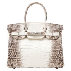 Hermès Birkin 30 Himalaya Crocodile Niloticus Palladium Hardware