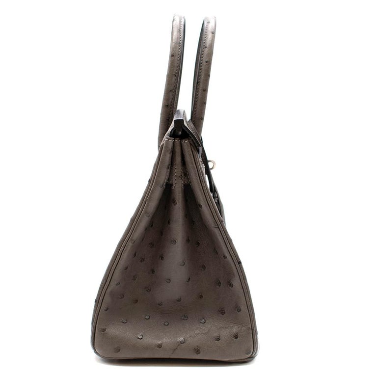 Baghunter's Bags of the Week: Ostrich Skin Hermès Birkins