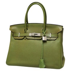 Hermès Birkin 30 in fennel green from 2009