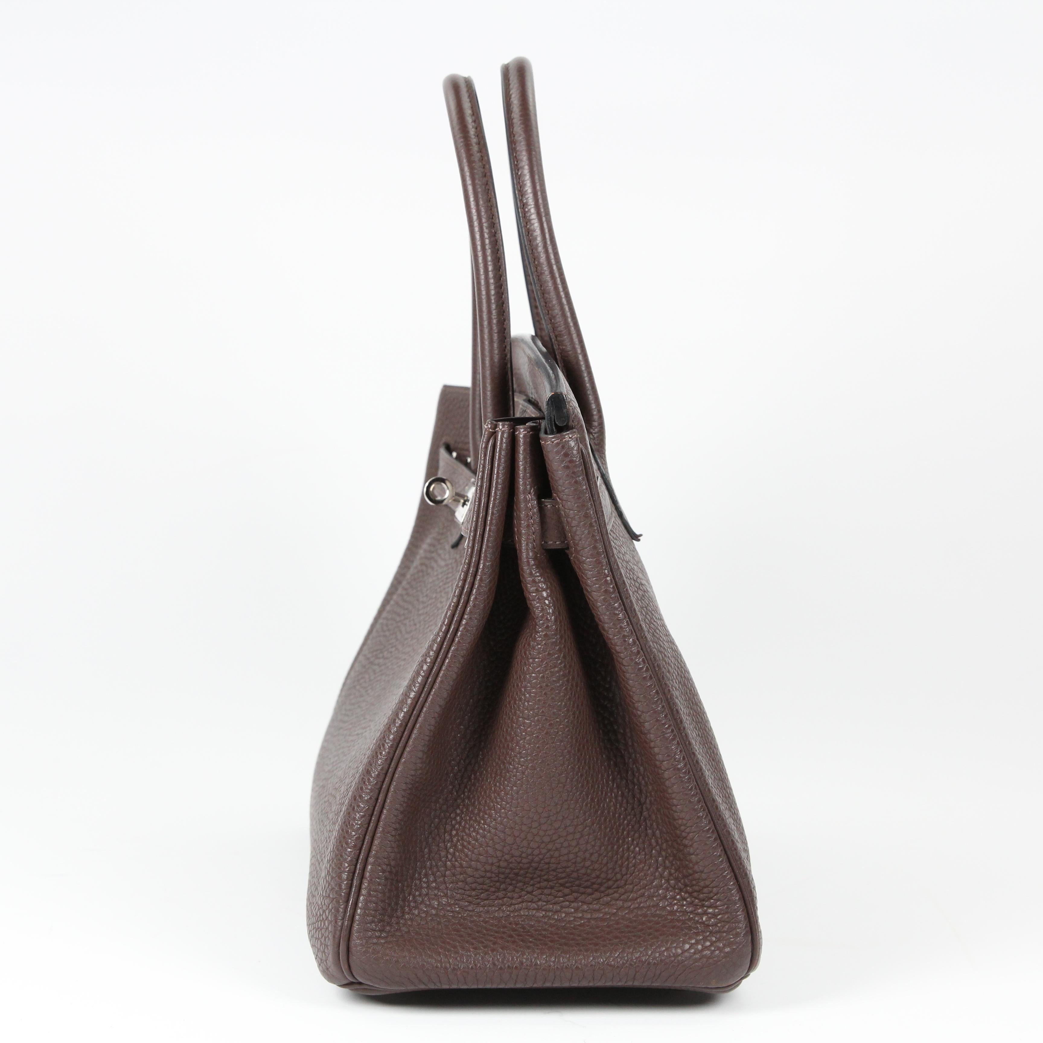Women's Hermès Birkin 30 leather handbag For Sale