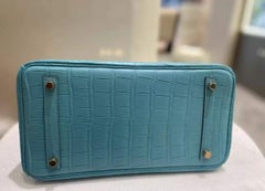 Hermes Birkin 30 matte alligator GHW