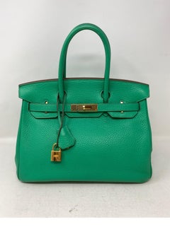 Hermes Birkin 30 Menthe Bag