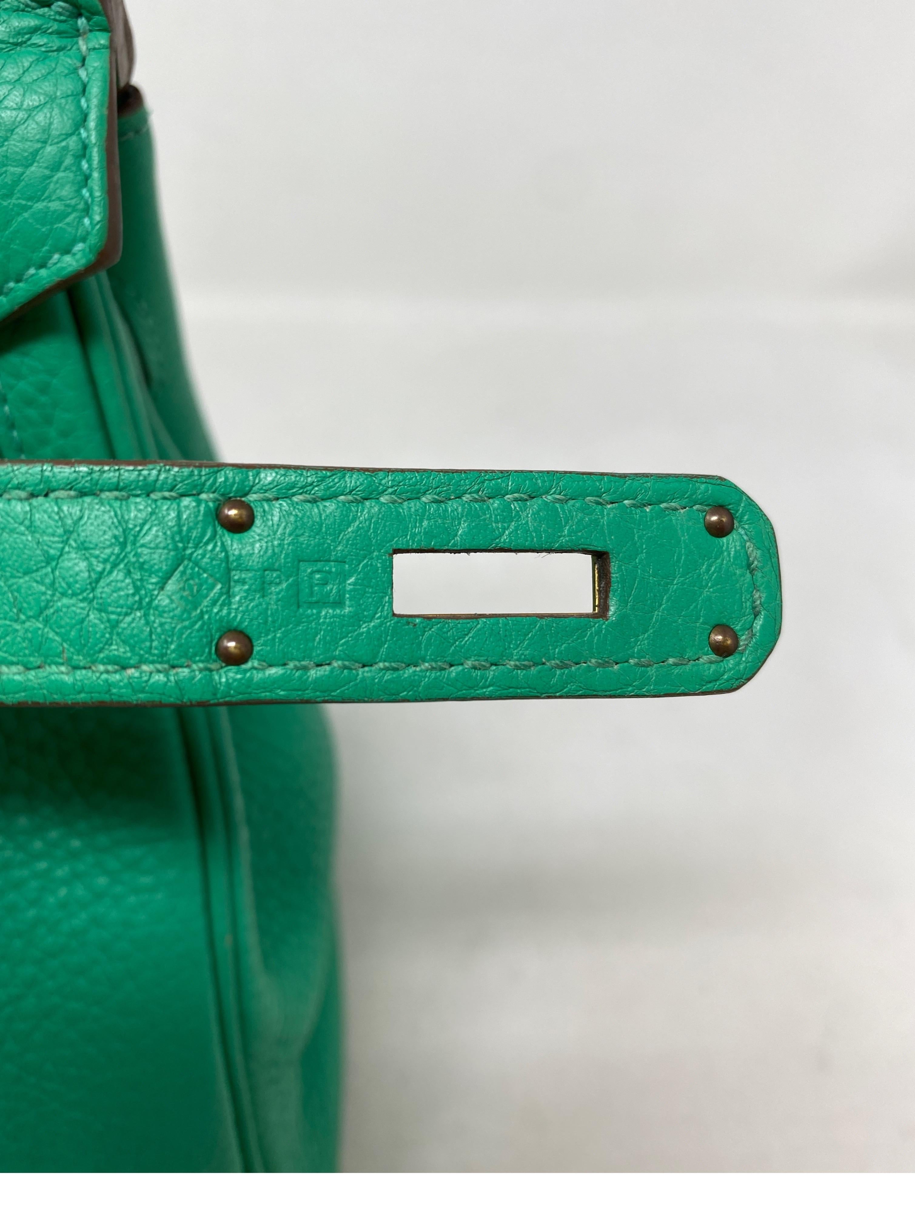 Hermes Birkin 30 Menthe Bag  1