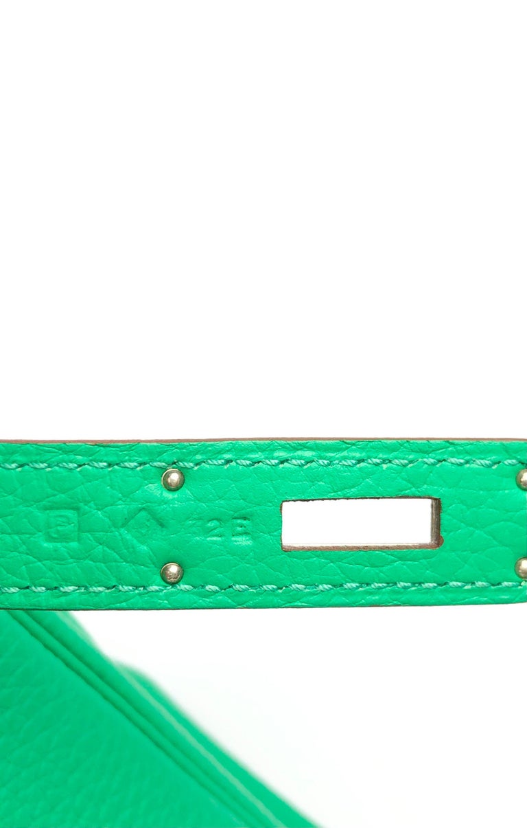 Menthe Birkin 30cm in Chèvre Mysore Leather with Palladium Hardware, 2013, Handbags & Accessories, 2021