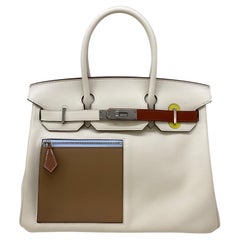 Hermes Birkin 30 Nata Colourmatic PHW