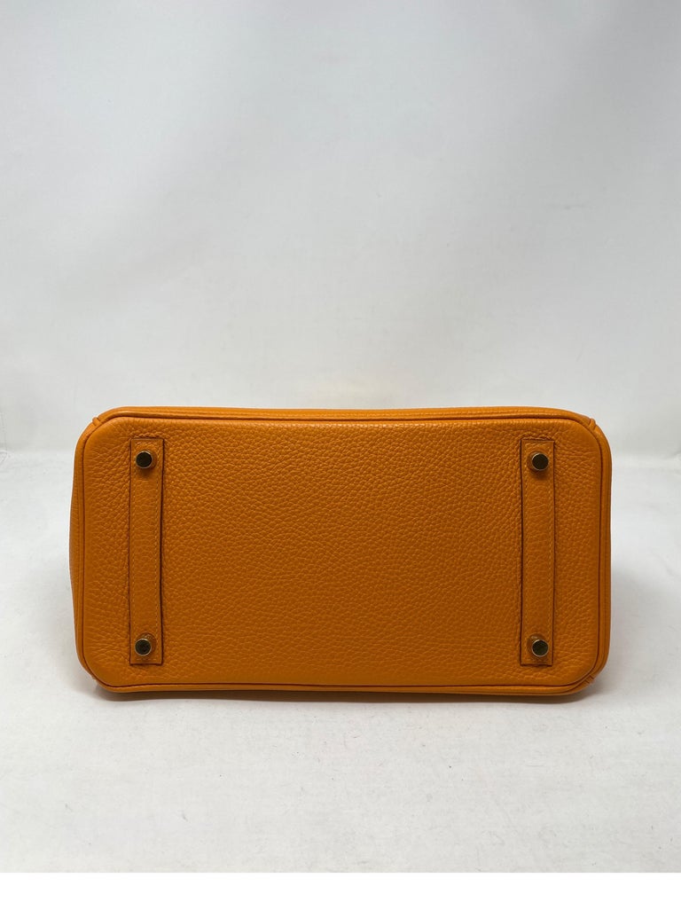 Hermes Birkin 30 Orange Bag 1