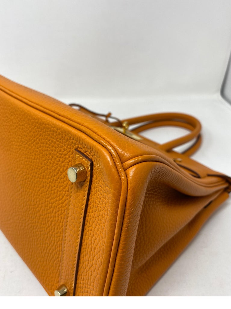 Hermes Birkin 30 Orange Bag 3