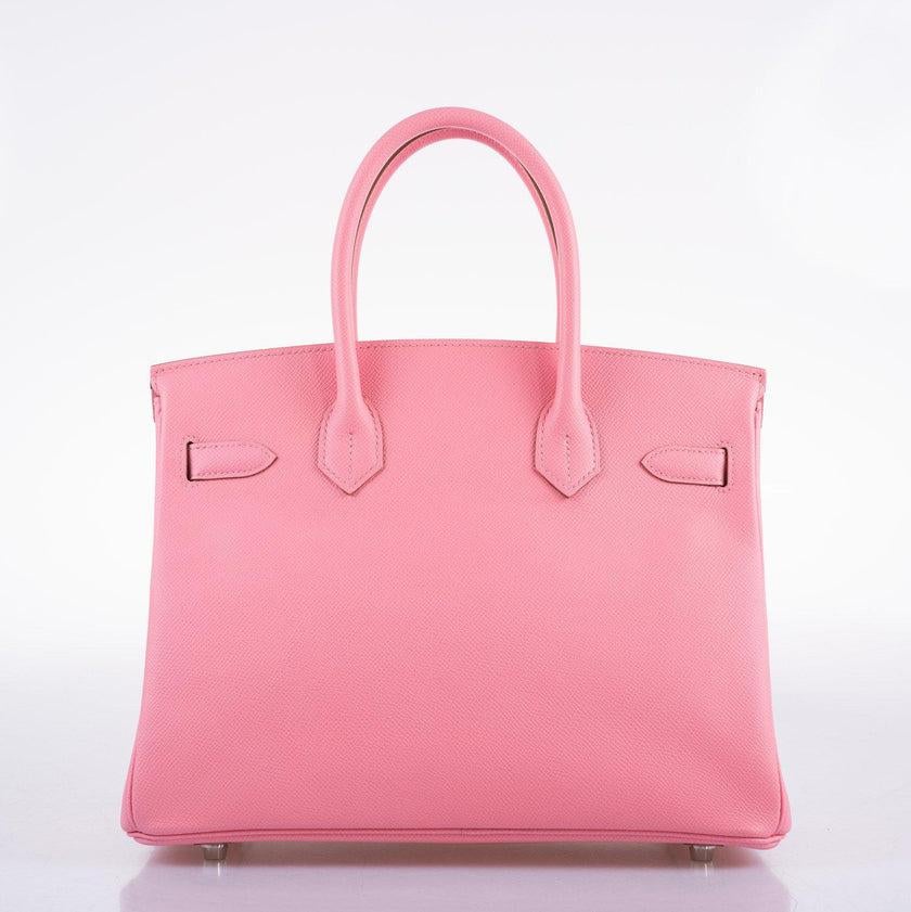 Hermès Birkin 30 Rose Confetti Epsom Palladium Hardware Bag For Sale at ...