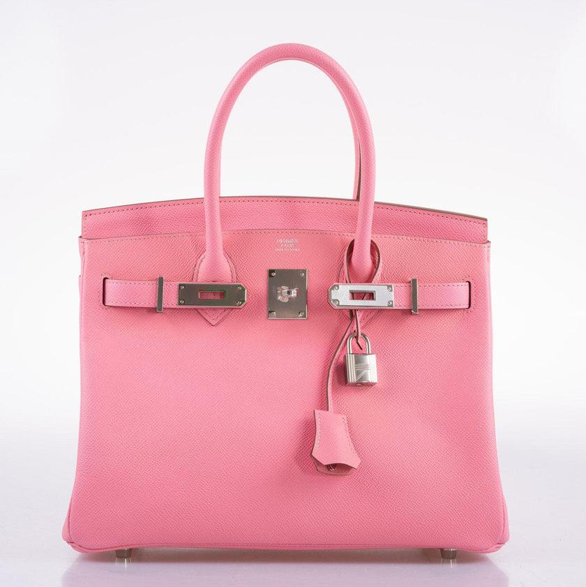 Hermès Birkin 30 Rose Confetti Epsom Palladium Hardware Bag For Sale at ...