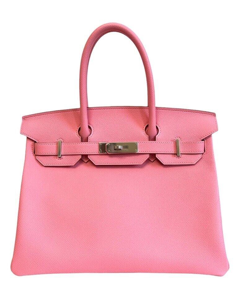 Absolutely Stunning RARE As New Hermes Birkin 30 Rose Confetti Epsom Leather Complimented by Palladium Hardware . As New with Plastic on Hardware. Y Stamp 2020.

Shop with Confidence from Lux Addicts. Authenticity Guaranteed.

