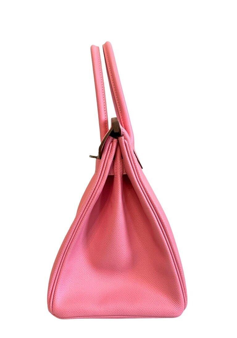 Hermes Birkin 30 Rose Confetti Pink Epsom Leather Palladium Hardware 1
