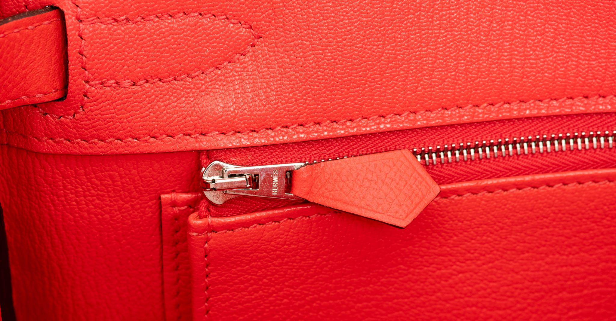Hermes Birkin 30  Rose Jaipur Epsom Bag For Sale 5