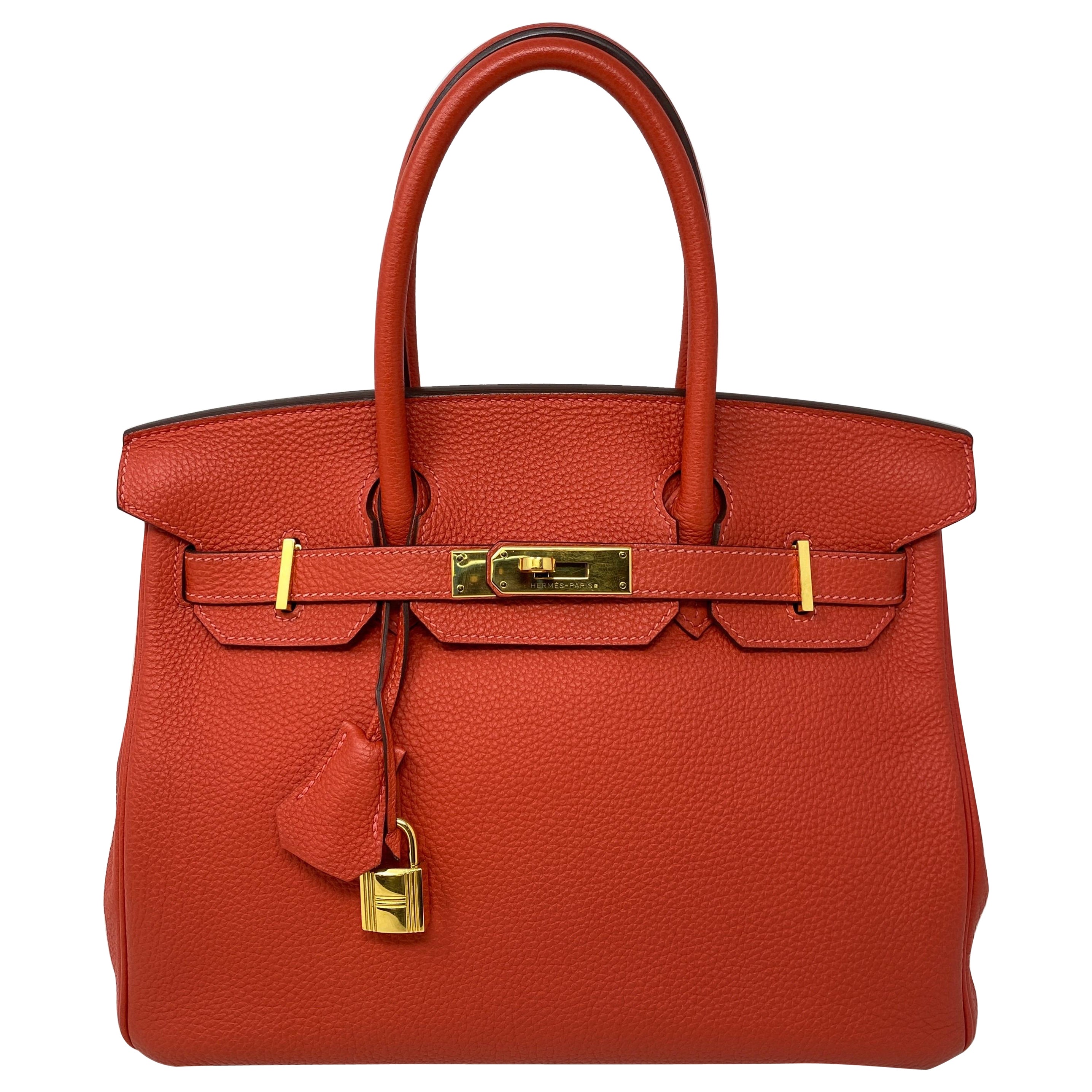 Hermes Birkin 30 Rose Pivoine Bag