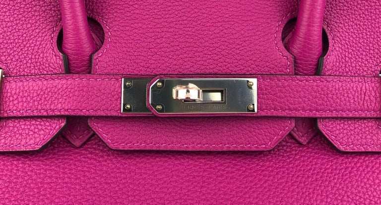 Hermes Rose Pink Togo Birkin With Palladium Hardware 30CM (LSXZZ) 1440 –  Max Pawn