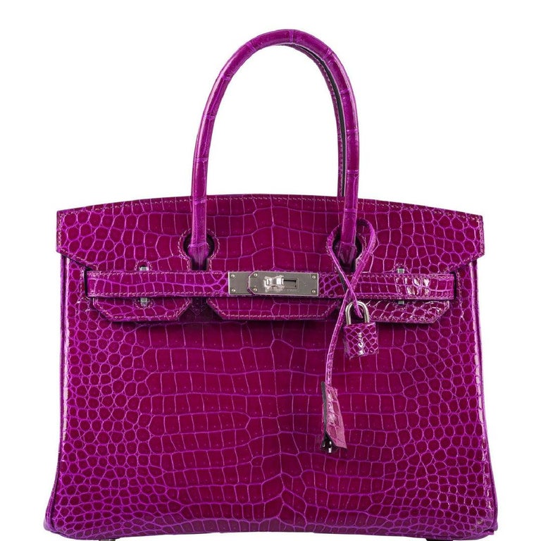 Hermès Birkin Sizes - Lilac Blue London