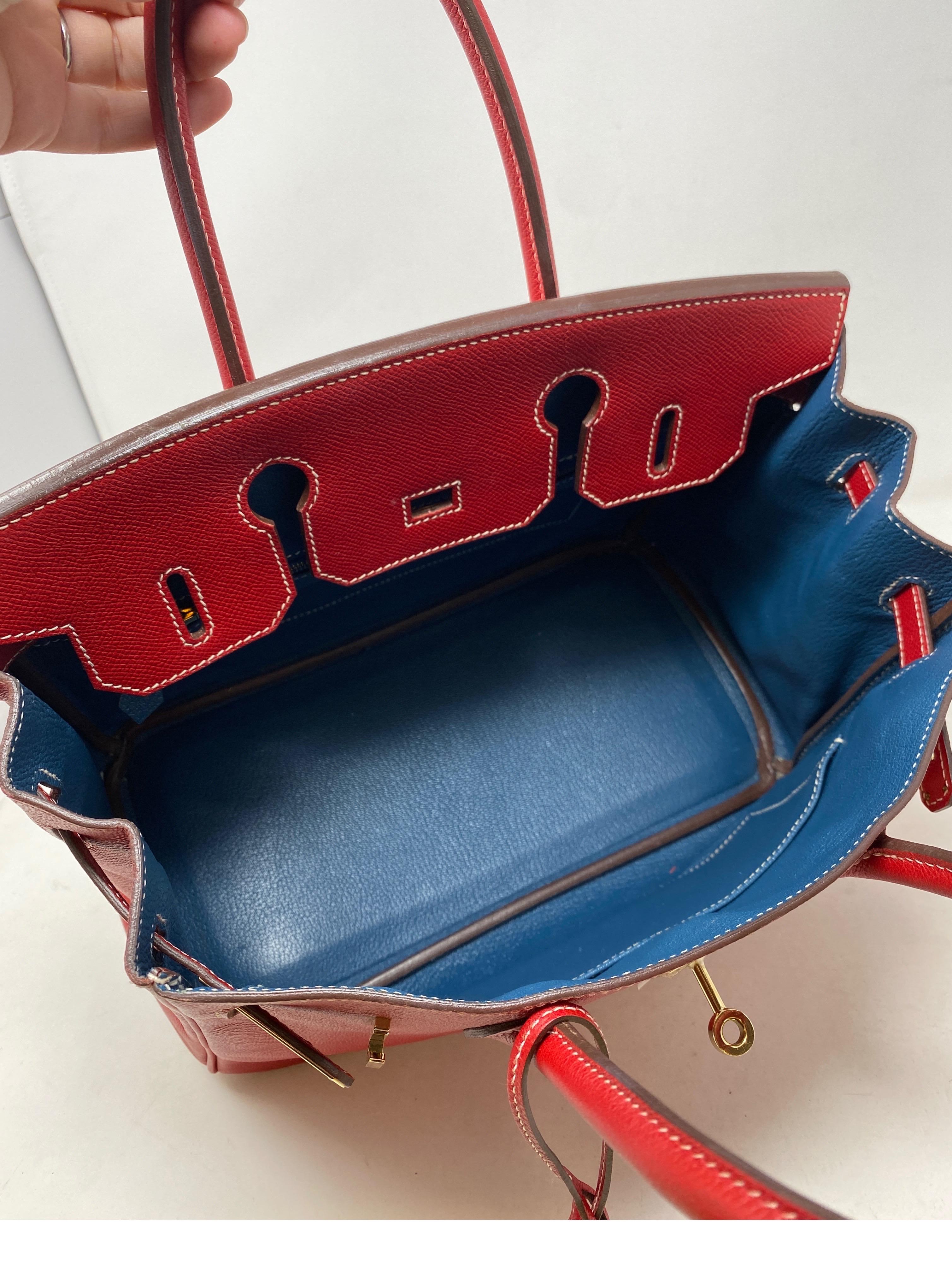 Hermes Birkin 30 Rouge Casaque Candy Bag 7