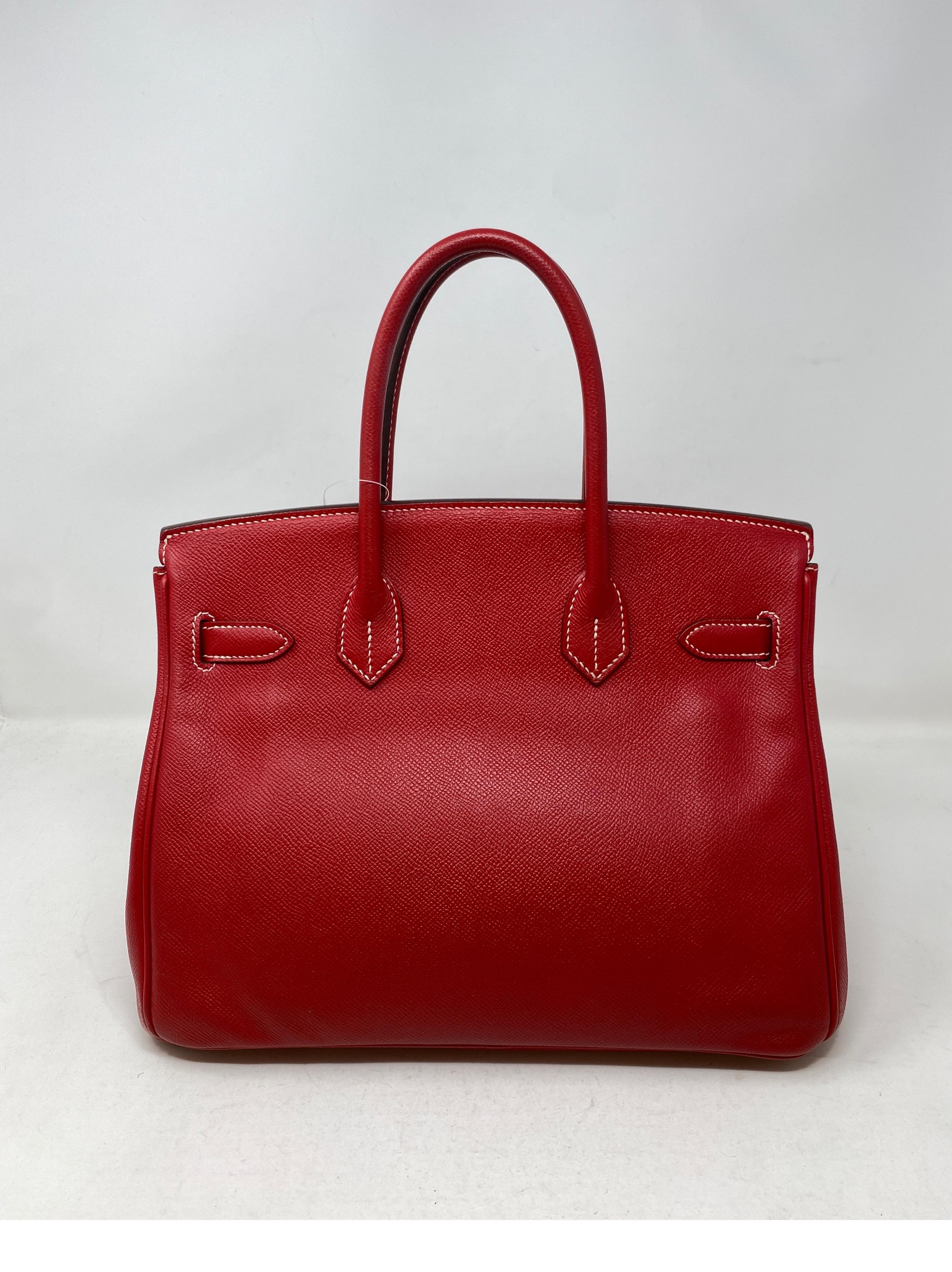 rouge casaque birkin 30