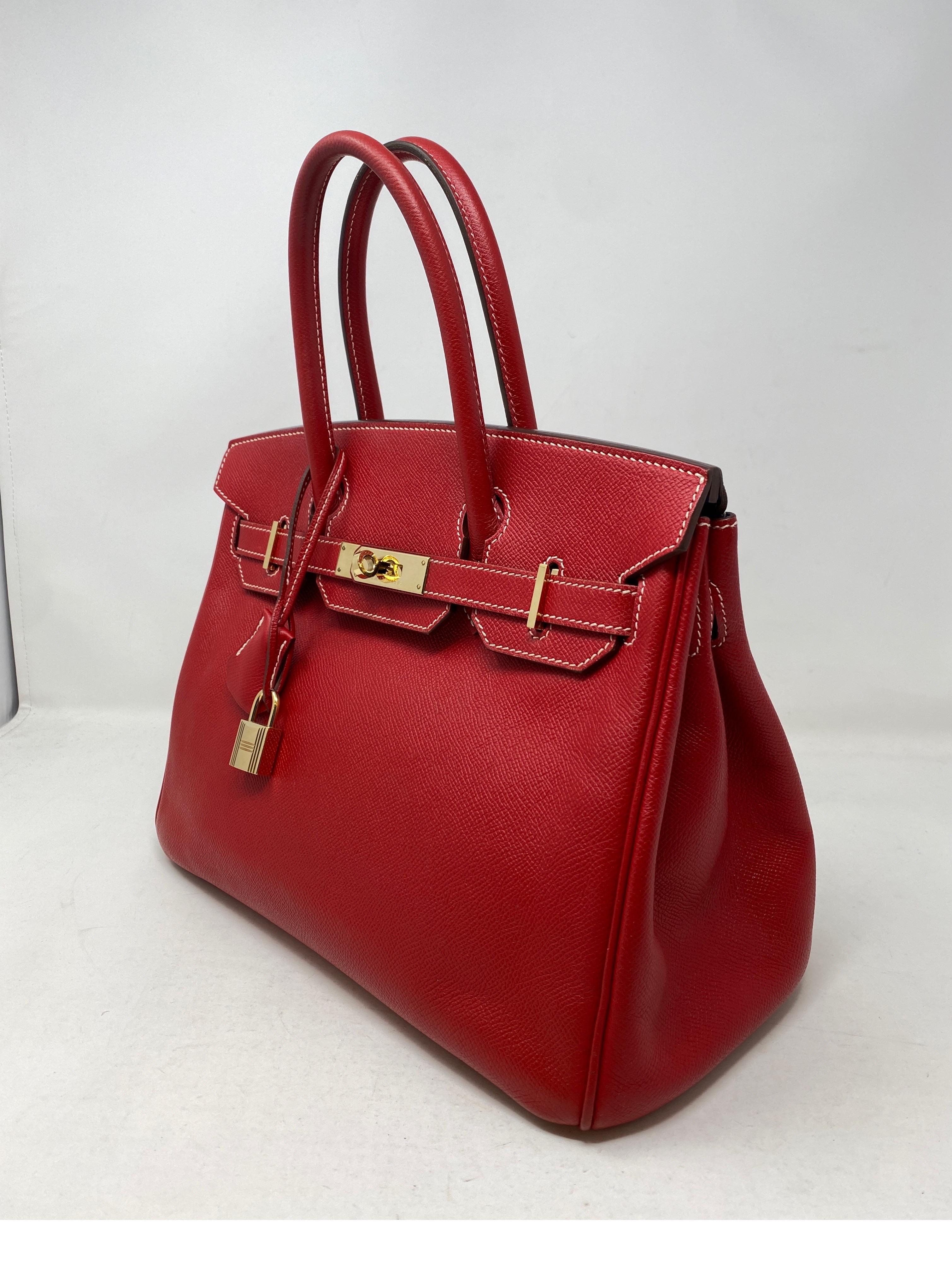 hermes red color chart