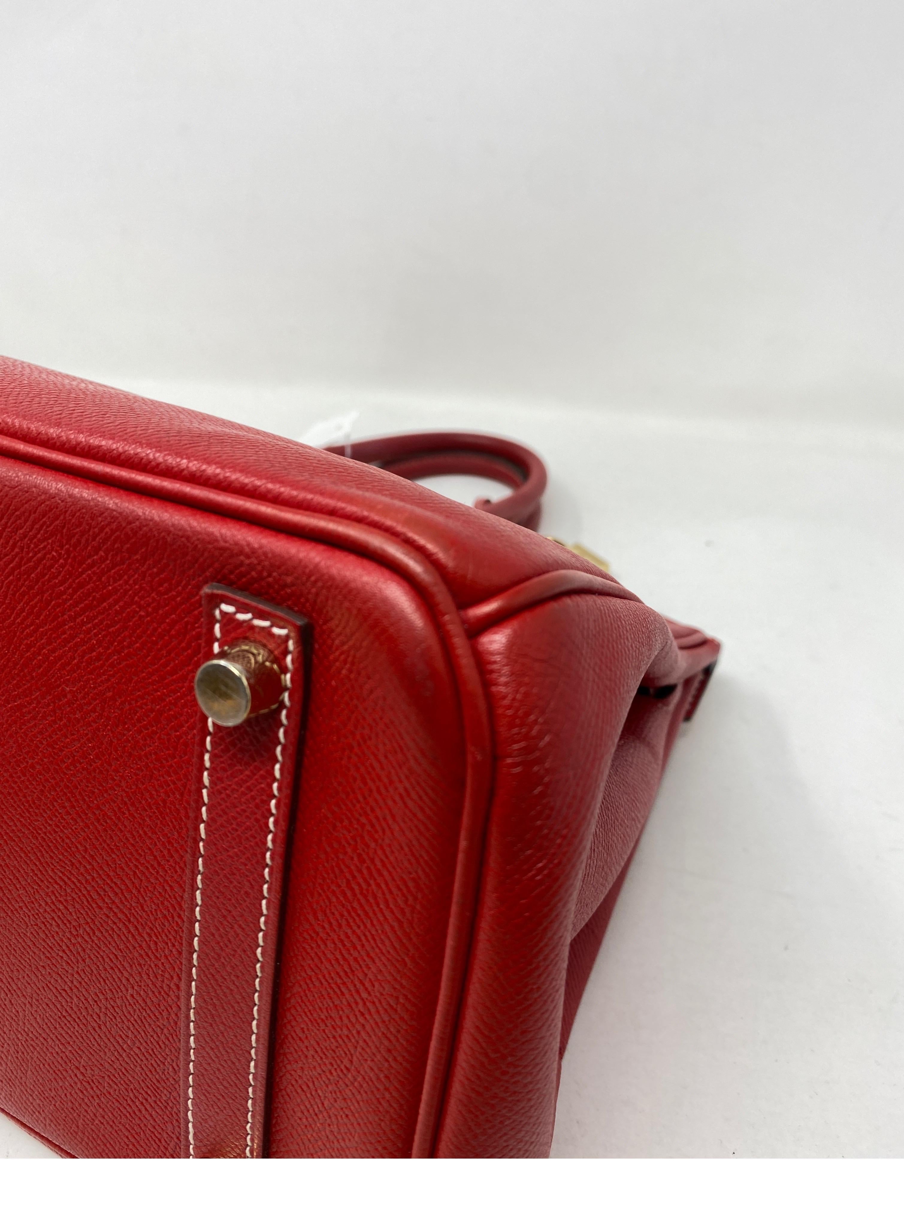 Hermes Birkin 30 Rouge Casaque Candy Bag 1