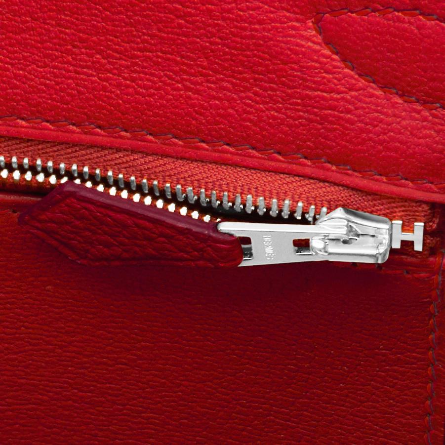 Hermes Birkin 30 Rouge Casaque Togo Bag Lipstick Red Y Stamp, 2020  4