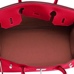 Hermes Birkin 30 Rouge Casaque Verso Bag Red Y Stamp, 2020 RARE Limited Edition