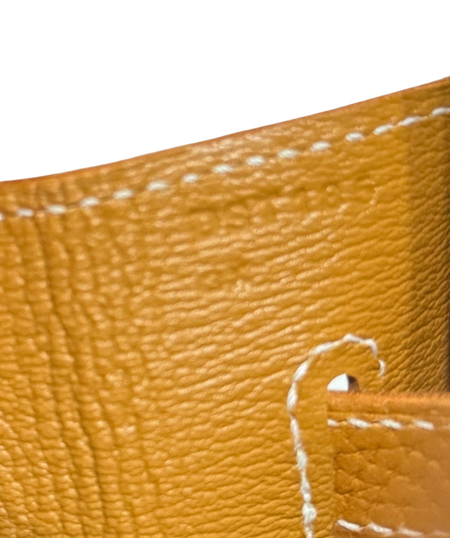 Hermes Birkin 30 Sellier Natural Sable Vache Naturelle Grainée Hardware RARE 5