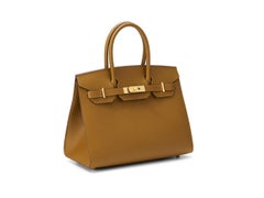 Hermès Birkin 30 Sellier Veau Madame Bronze Dore Gold Hardware